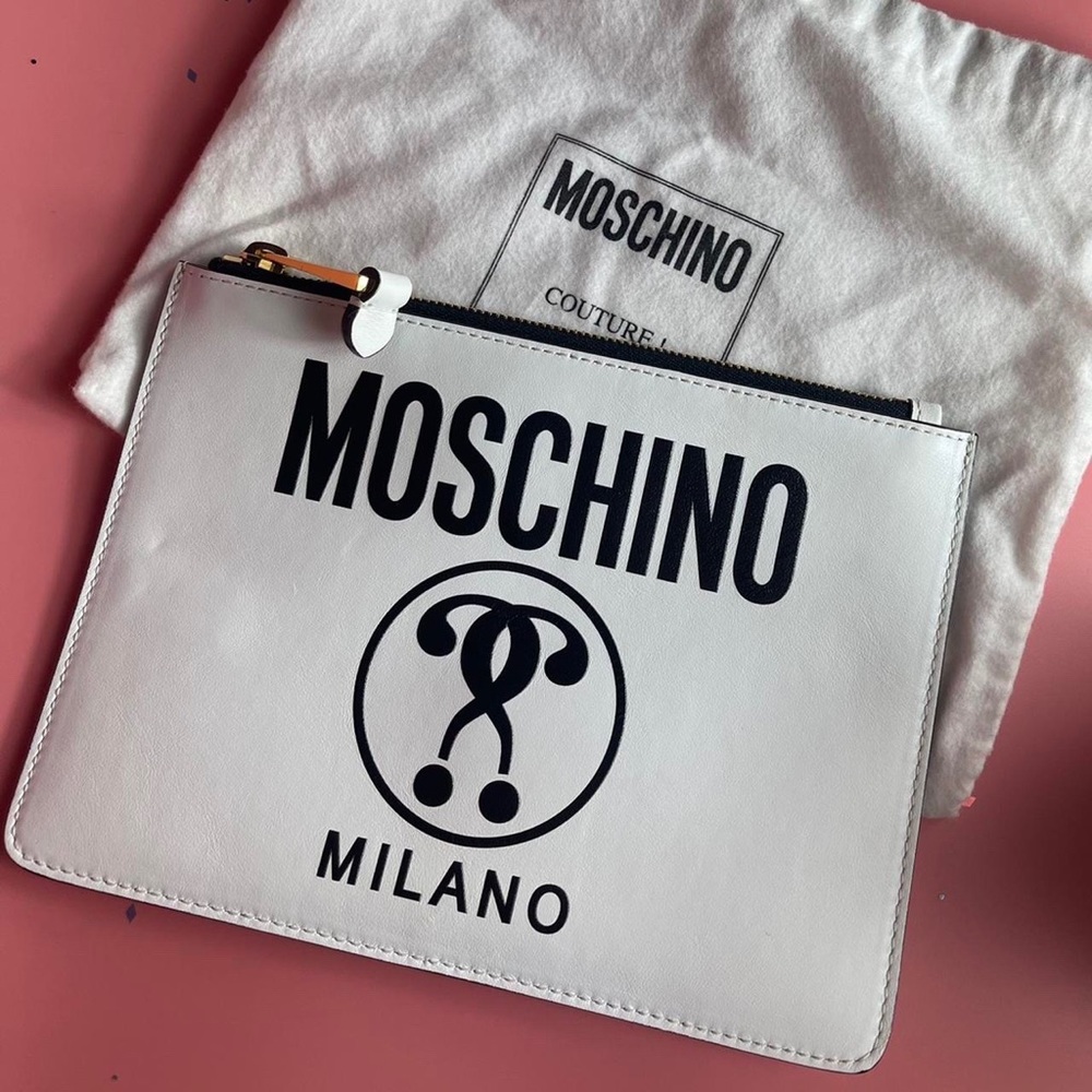 Authentic Moschino clutch